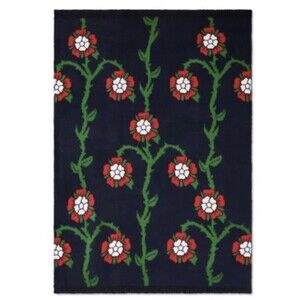 Rowing Blazers Target Rose Print Throw Blanket